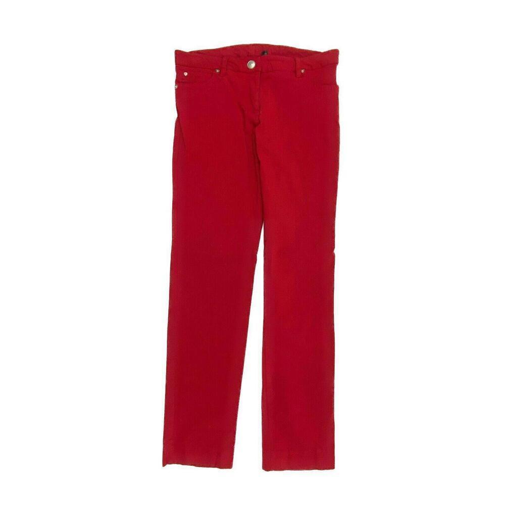 ND New Directions Straight Leg Women's‎ size 10 Red Chino Pants
